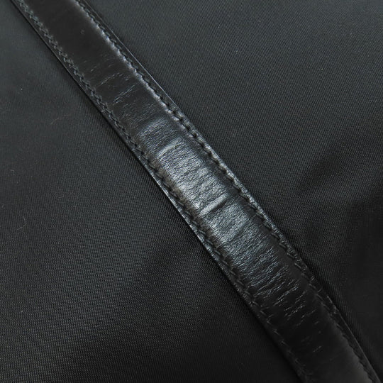 PRADA Tote Bag Nylon black 2WAWY Women Used Authentic