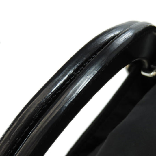 PRADA Tote Bag Nylon black 2WAWY Women Used Authentic