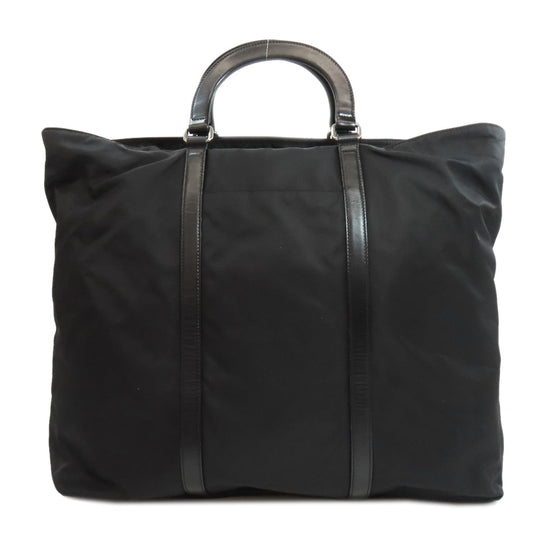 PRADA Tote Bag Nylon black 2WAWY Women Used Authentic