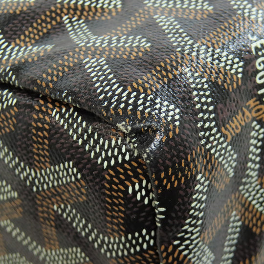 GOYARD Tote Bag PVC black Saint Louis PM Herringbone Pattern