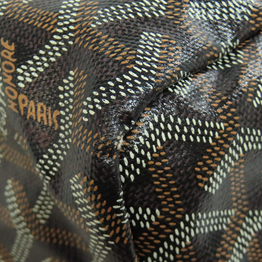 GOYARD Tote Bag PVC black Saint Louis PM Herringbone Pattern
