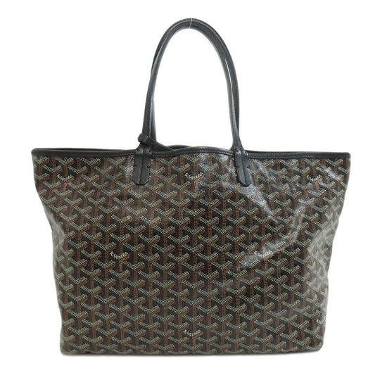GOYARD Tote Bag PVC black Saint Louis PM Herringbone Pattern