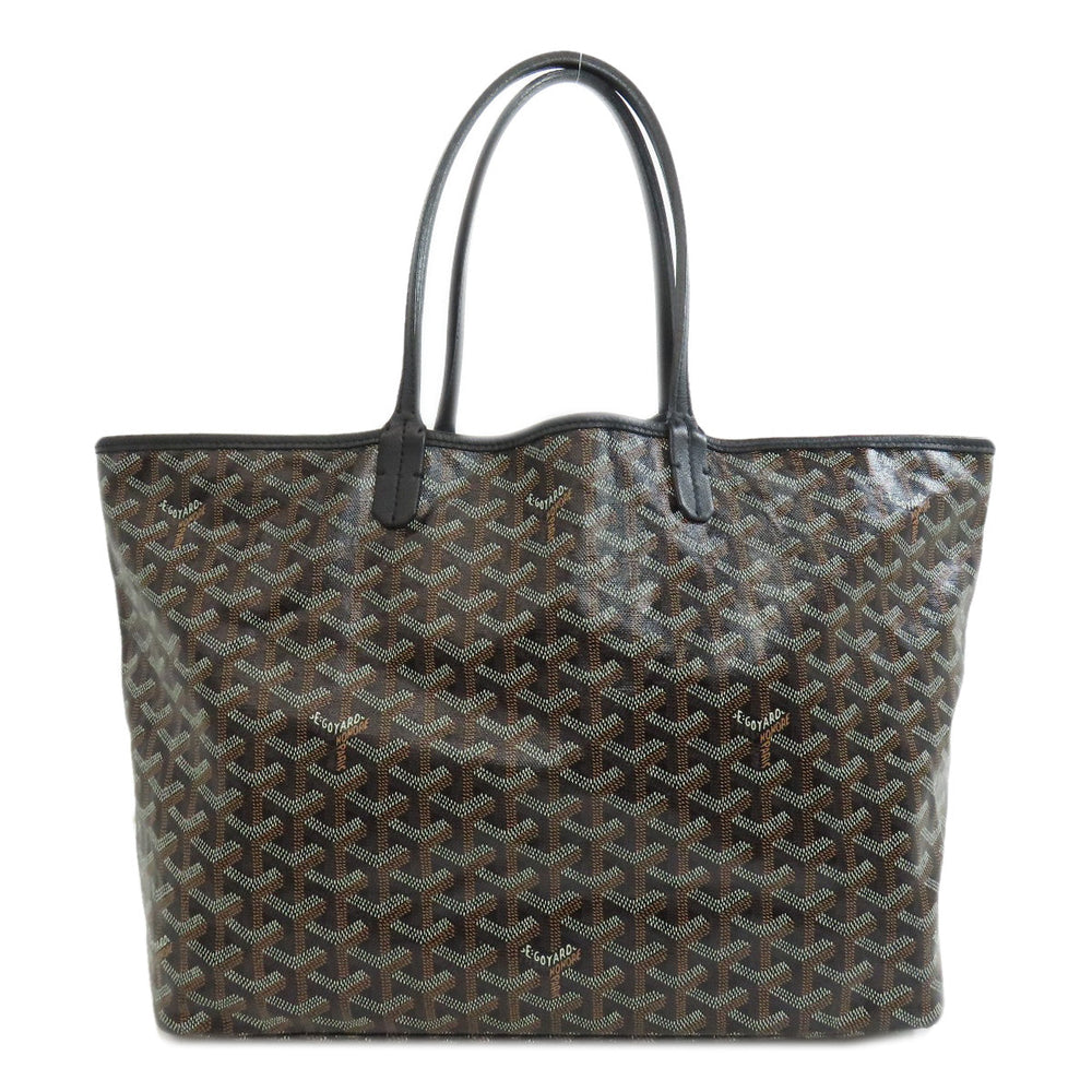 GOYARD Tote Bag PVC black Saint Louis PM Herringbone Pattern