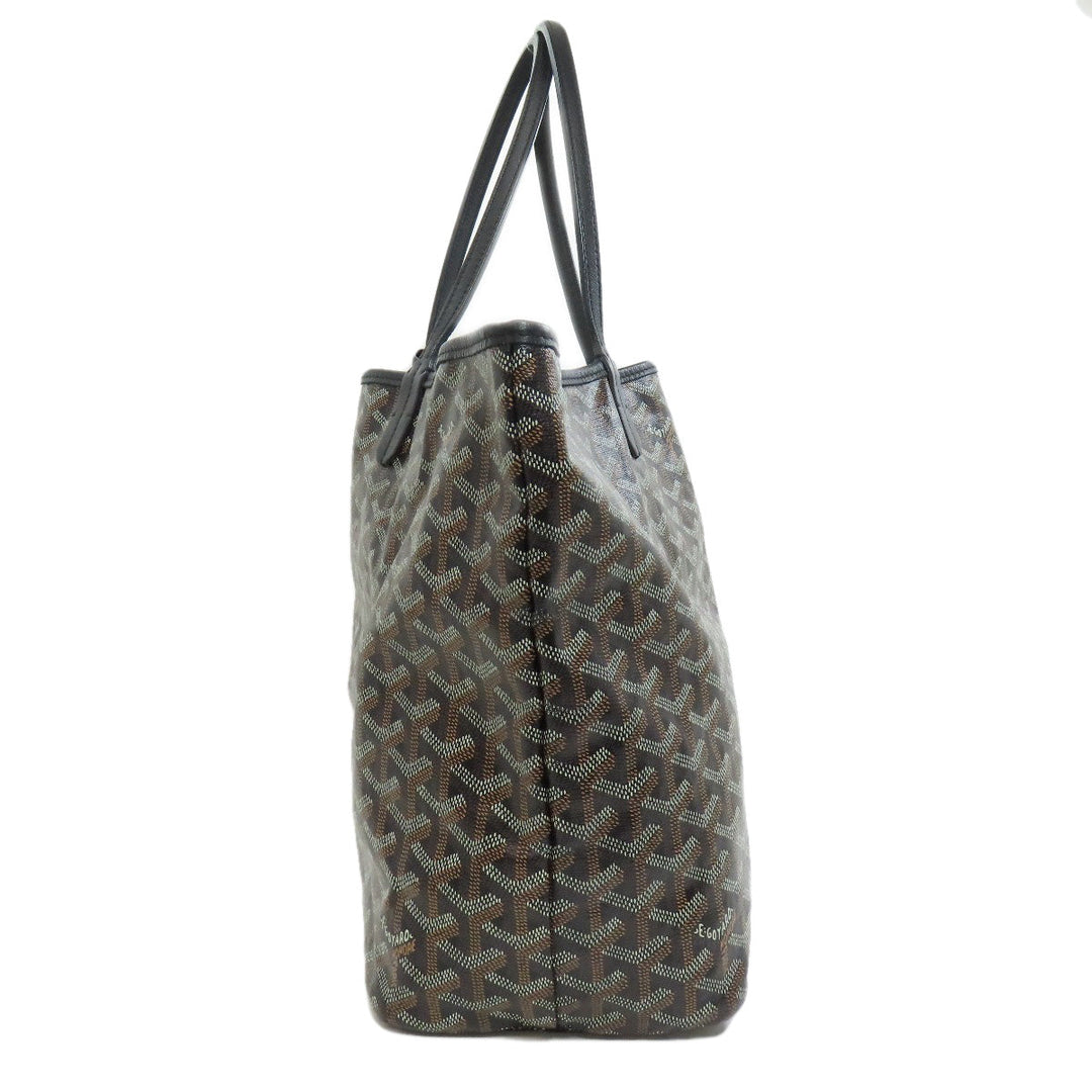 GOYARD Tote Bag PVC black Saint Louis PM Herringbone Pattern