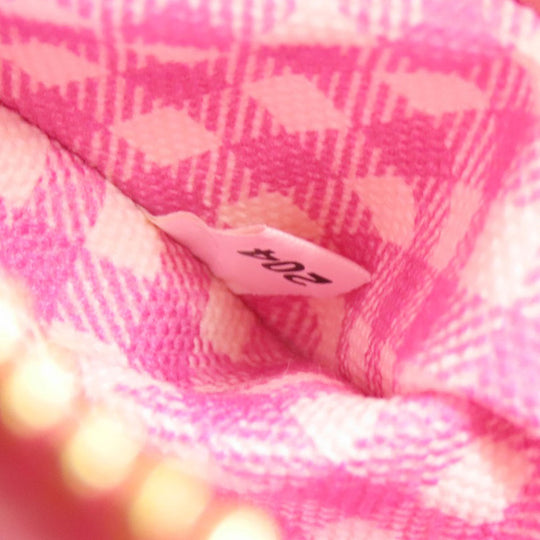 PRADA Tote Bag canvas pink Canapa Mini 2WAY Women Used Authentic