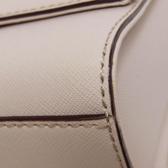 Kate Spade Shoulder Bag PVC beige logo Women Used Authentic