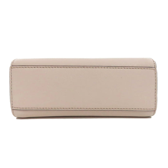Kate Spade Shoulder Bag PVC beige logo Women Used Authentic