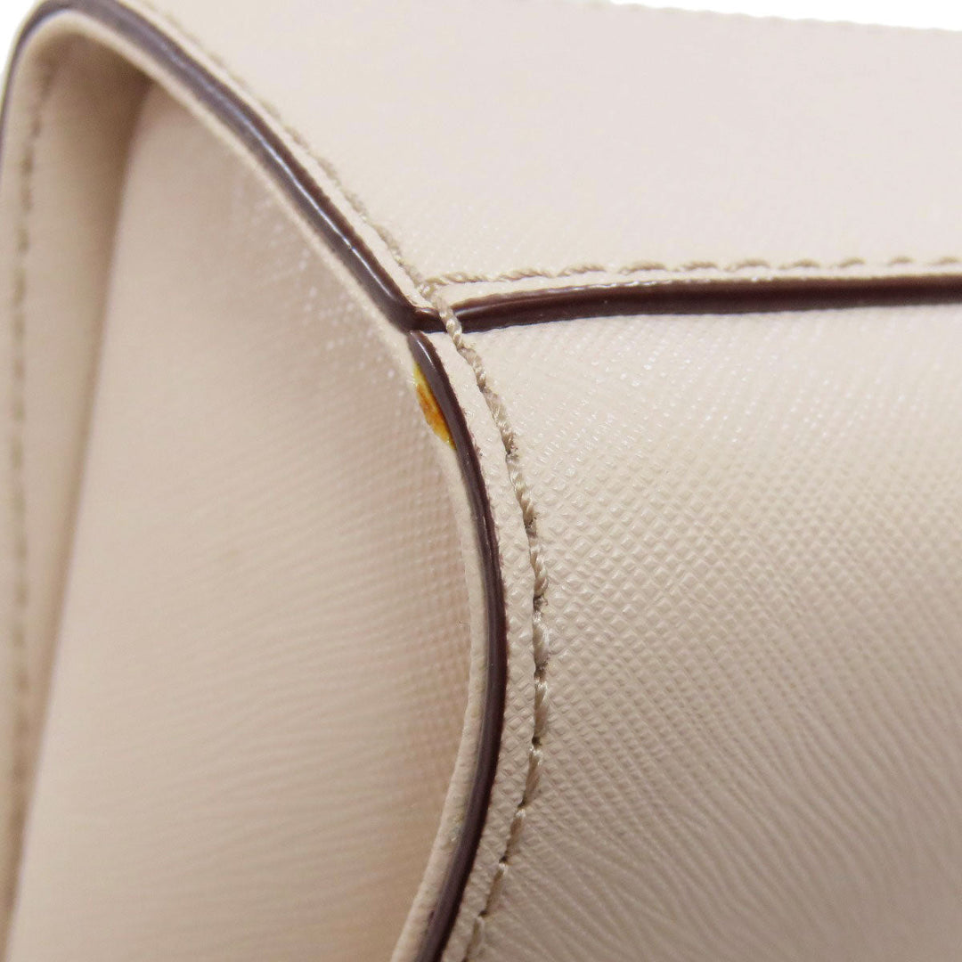 Kate Spade Shoulder Bag PVC beige logo Women Used Authentic