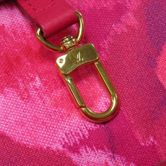 LOUIS VUITTON Tote Bag M40940 Monogram canvas Brown Neverfull MM Ikat Flower Women Used Authentic