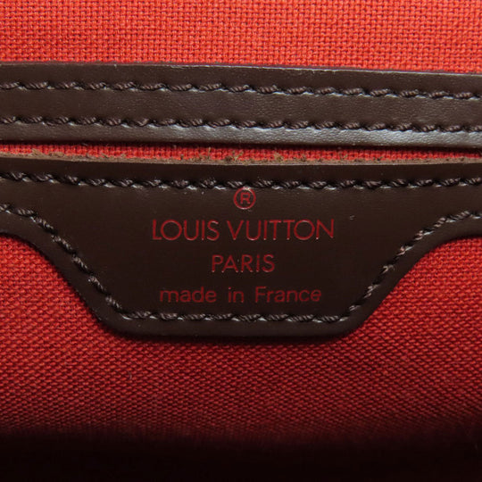 LOUIS VUITTON Backpack N51132 Damier canvas Brown Soho Women Used Authentic