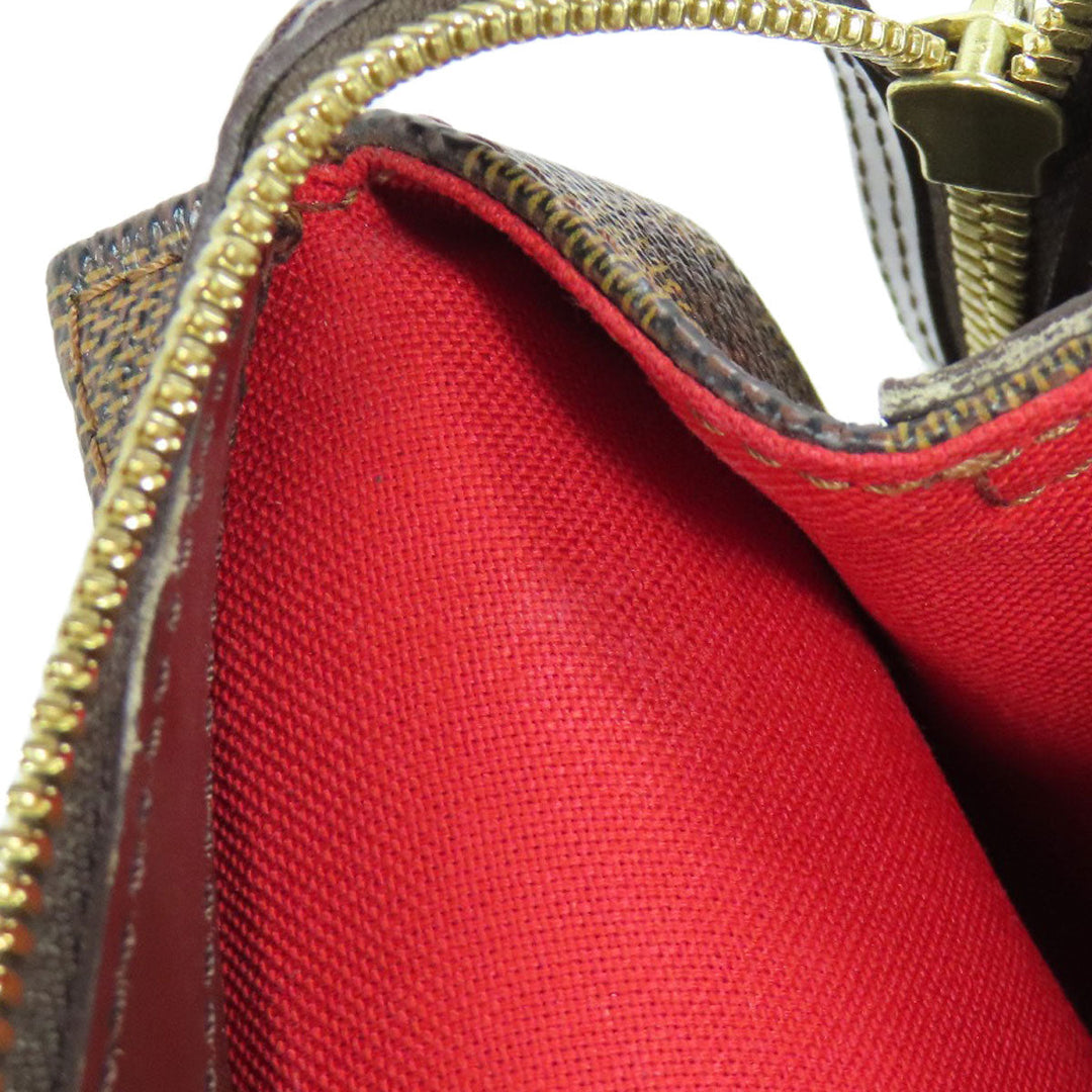 LOUIS VUITTON Tote Bag N51119 Damier canvas Brown Chelsea Women Used Authentic