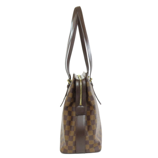 LOUIS VUITTON Tote Bag N51119 Damier canvas Brown Chelsea Women Used Authentic