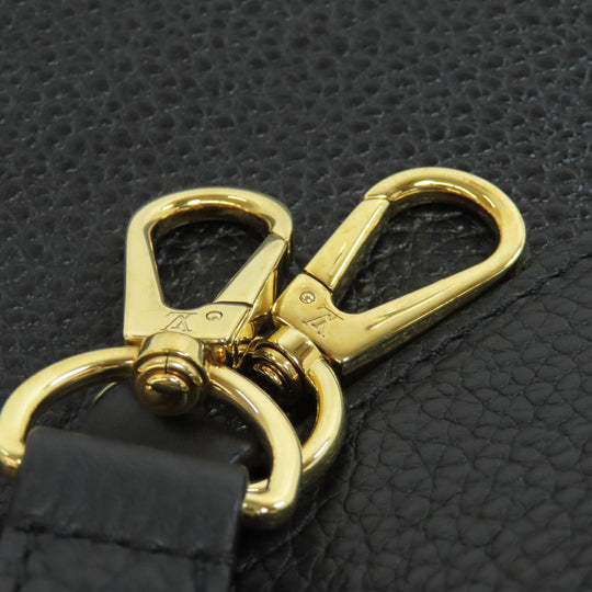 LOUIS VUITTON Handbag Calfskin black Capucines BB Flower Women Used Authentic