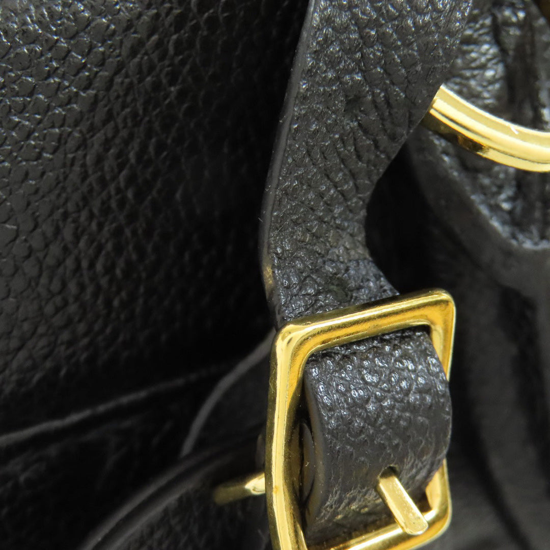 LOUIS VUITTON Handbag M45653 Ann Platt black On the Go PM