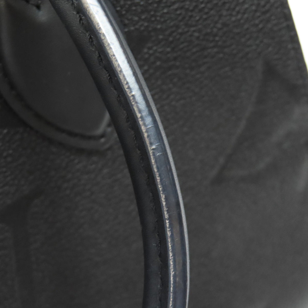 LOUIS VUITTON Handbag M45653 Ann Platt black On the Go PM