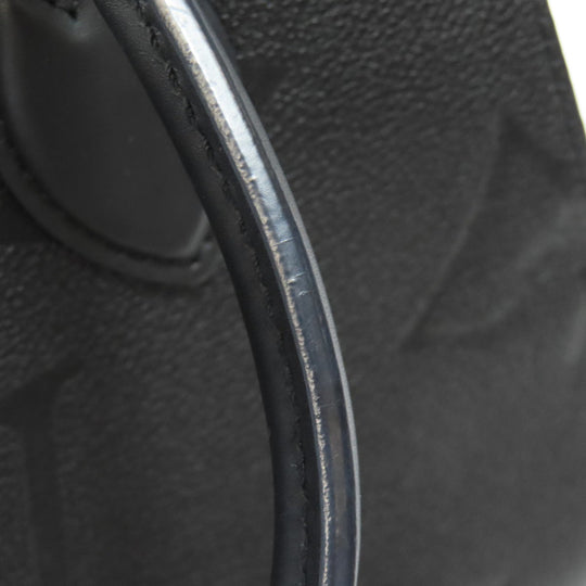 LOUIS VUITTON Handbag M45653 Ann Platt black On the Go PM