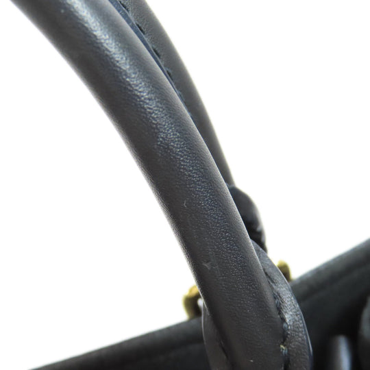 LOUIS VUITTON Handbag M45653 Ann Platt black On the Go PM