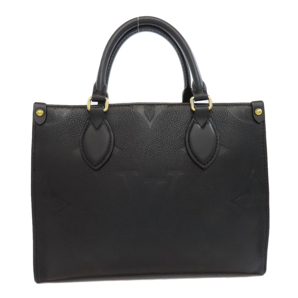 LOUIS VUITTON Handbag M45653 Ann Platt black On the Go PM