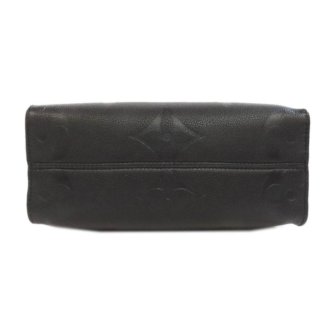 LOUIS VUITTON Handbag M45653 Ann Platt black On the Go PM