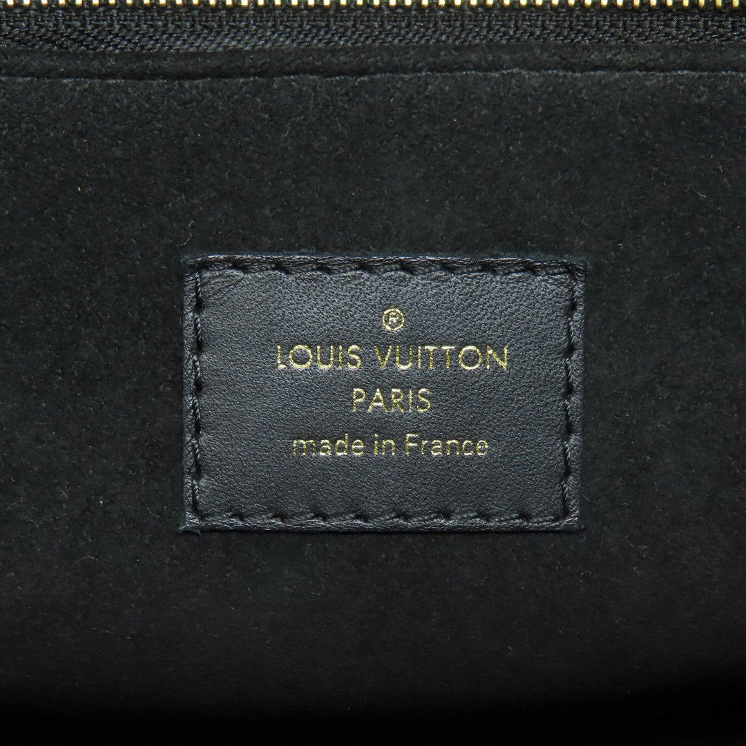 LOUIS VUITTON Handbag M45653 Ann Platt black On the Go PM