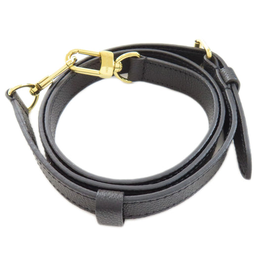 LOUIS VUITTON Handbag M45653 Ann Platt black On the Go PM