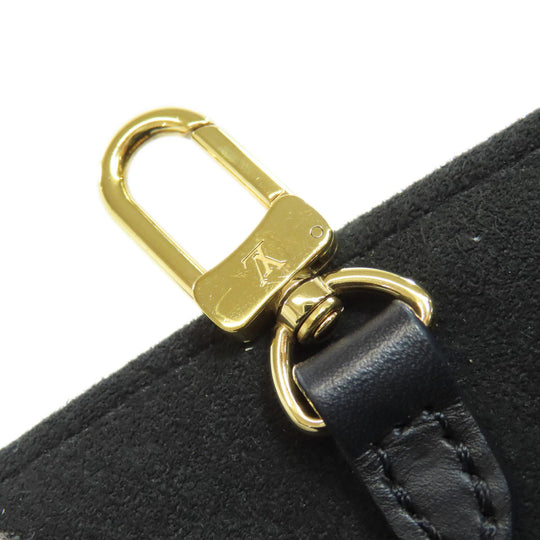 LOUIS VUITTON Handbag M45653 Ann Platt black On the Go PM