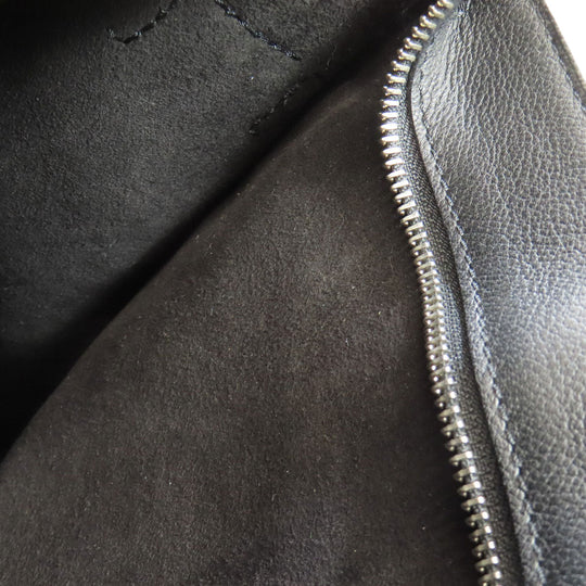 LOUIS VUITTON Handbag M54147 Calfskin black Veli Zip Women Used Authentic