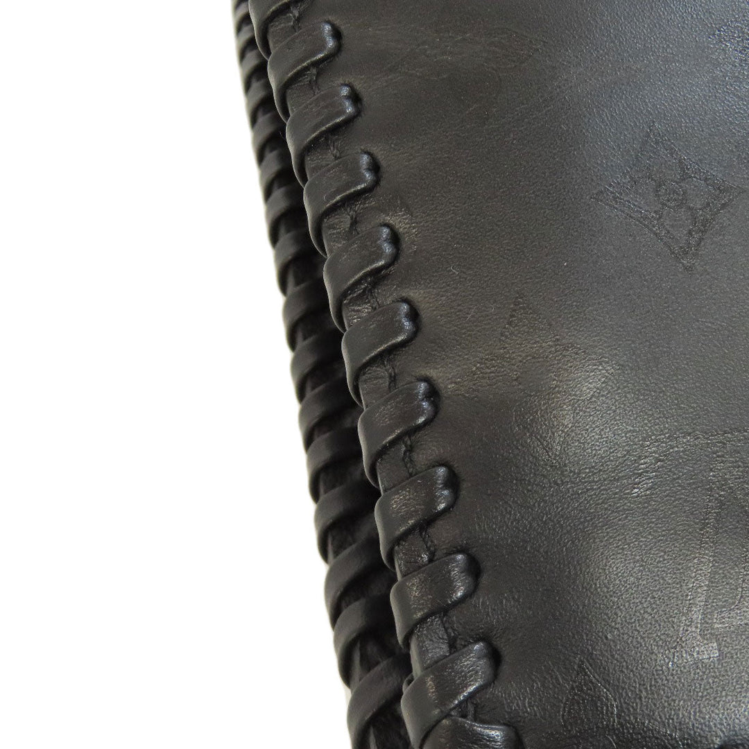 LOUIS VUITTON Handbag M54147 Calfskin black Veli Zip Women Used Authentic