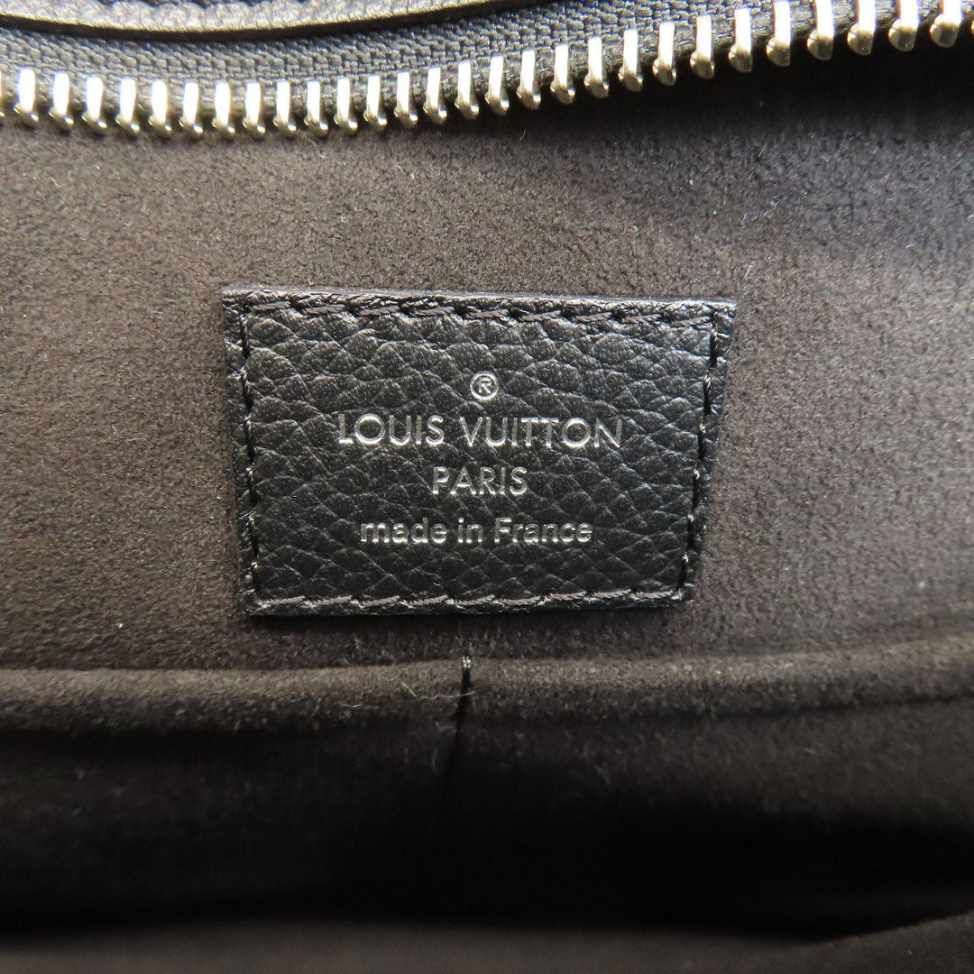 LOUIS VUITTON Handbag M54147 Calfskin black Veli Zip Women Used Authentic