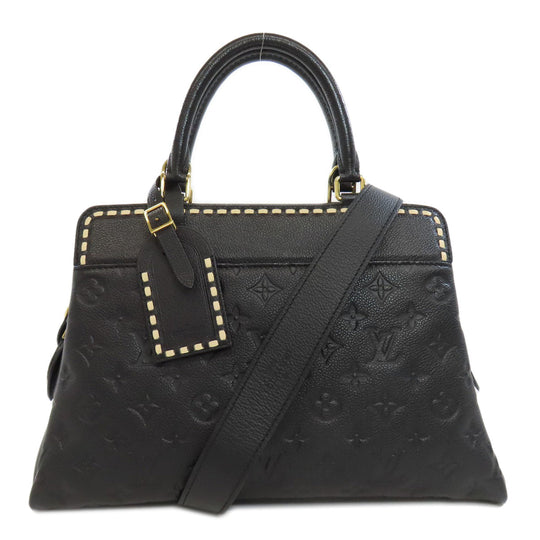 LOUIS VUITTON Handbag M41491 Ann Platt black Vosges