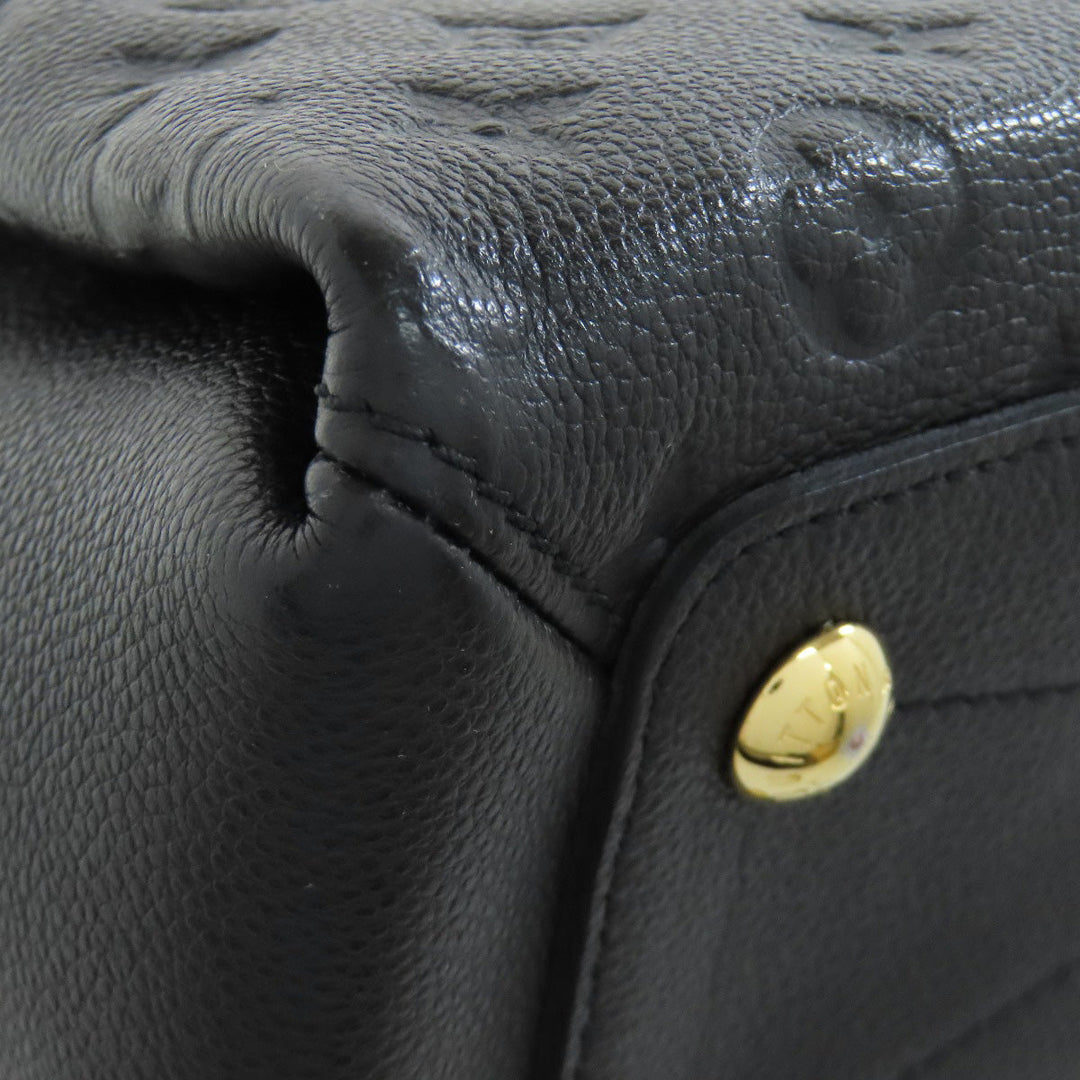 LOUIS VUITTON Handbag M41491 Ann Platt black Vosges