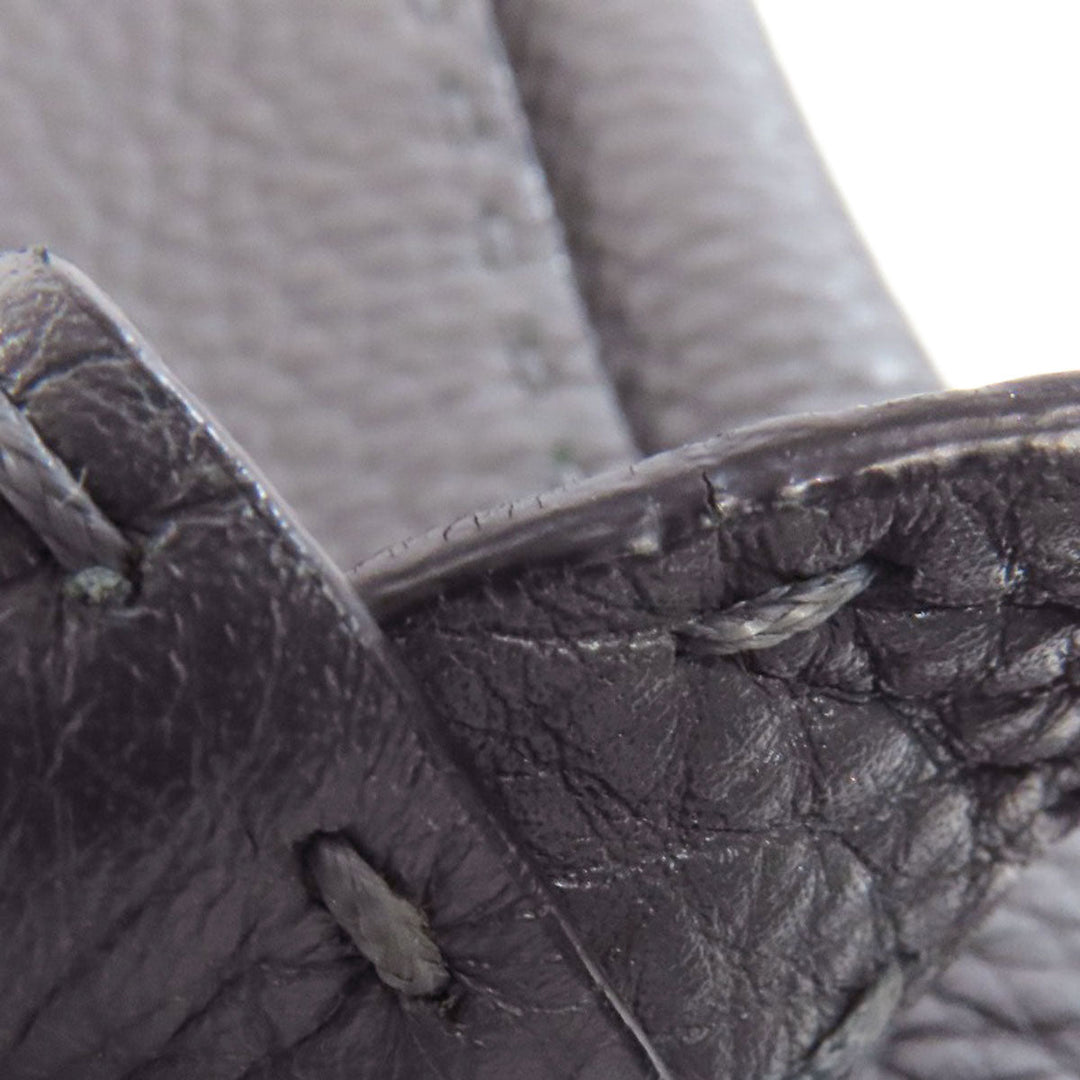 FENDI Handbag Calfskin gray Peekaboo Celeria 2WAY Women Used Authentic