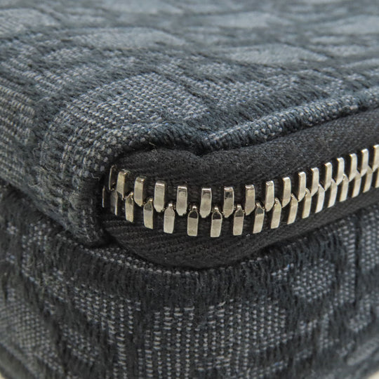 Christian Dior Shoulder Bag canvas black Trotter Women Used Authentic