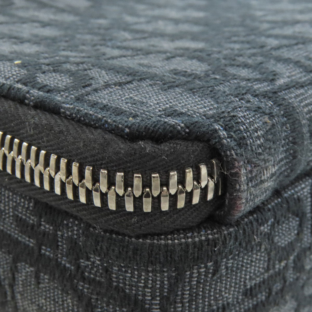 Christian Dior Shoulder Bag canvas black Trotter Women Used Authentic