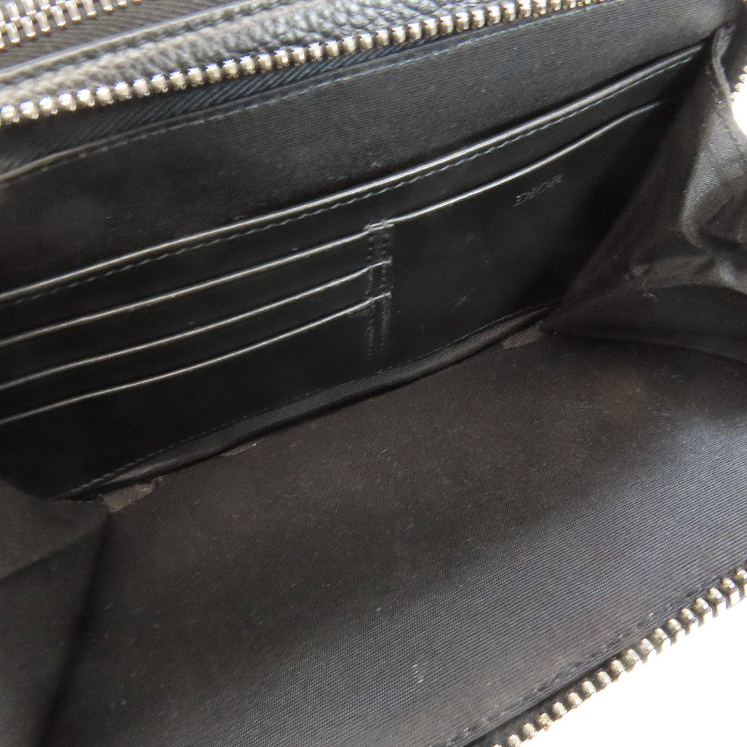 Christian Dior Shoulder Bag canvas black Trotter Women Used Authentic