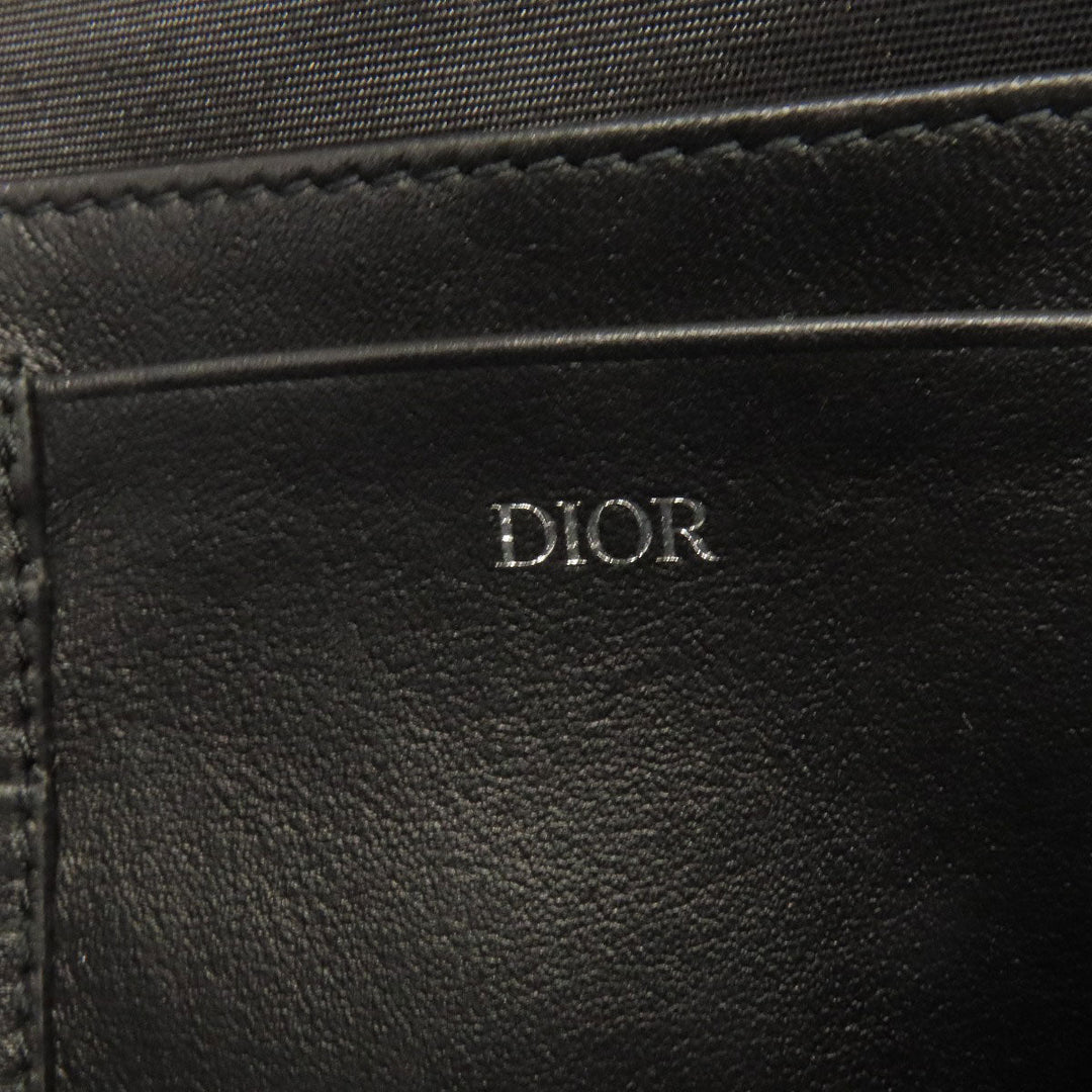 Christian Dior Shoulder Bag canvas black Trotter Women Used Authentic