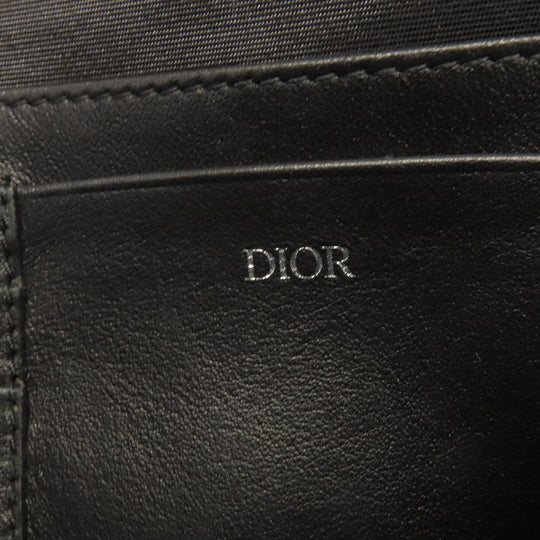 Christian Dior Shoulder Bag canvas black Trotter Women Used Authentic
