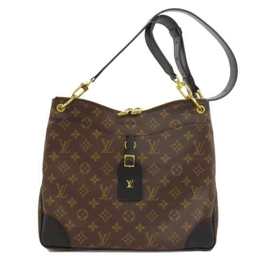 LOUIS VUITTON Shoulder Bag M45353 Monogram canvas Brown Odeon NM MM Women Used Authentic