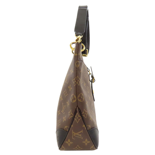 LOUIS VUITTON Shoulder Bag M45353 Monogram canvas Brown Odeon NM MM Women Used Authentic