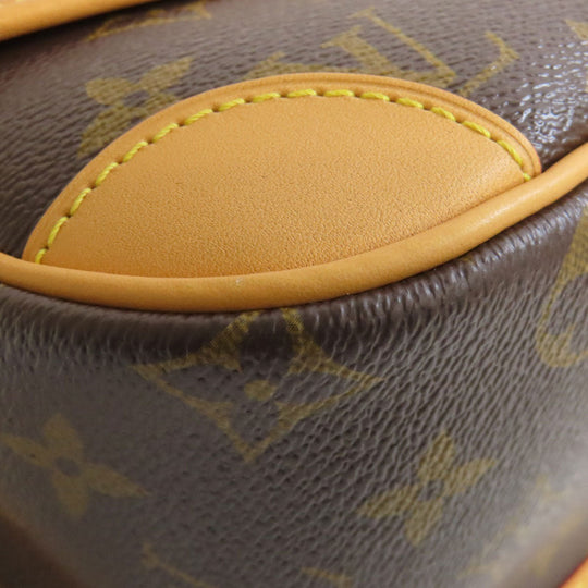 LOUIS VUITTON Shoulder Bag M46049 Monogram canvas Brown Diane NM PM Women Used Authentic