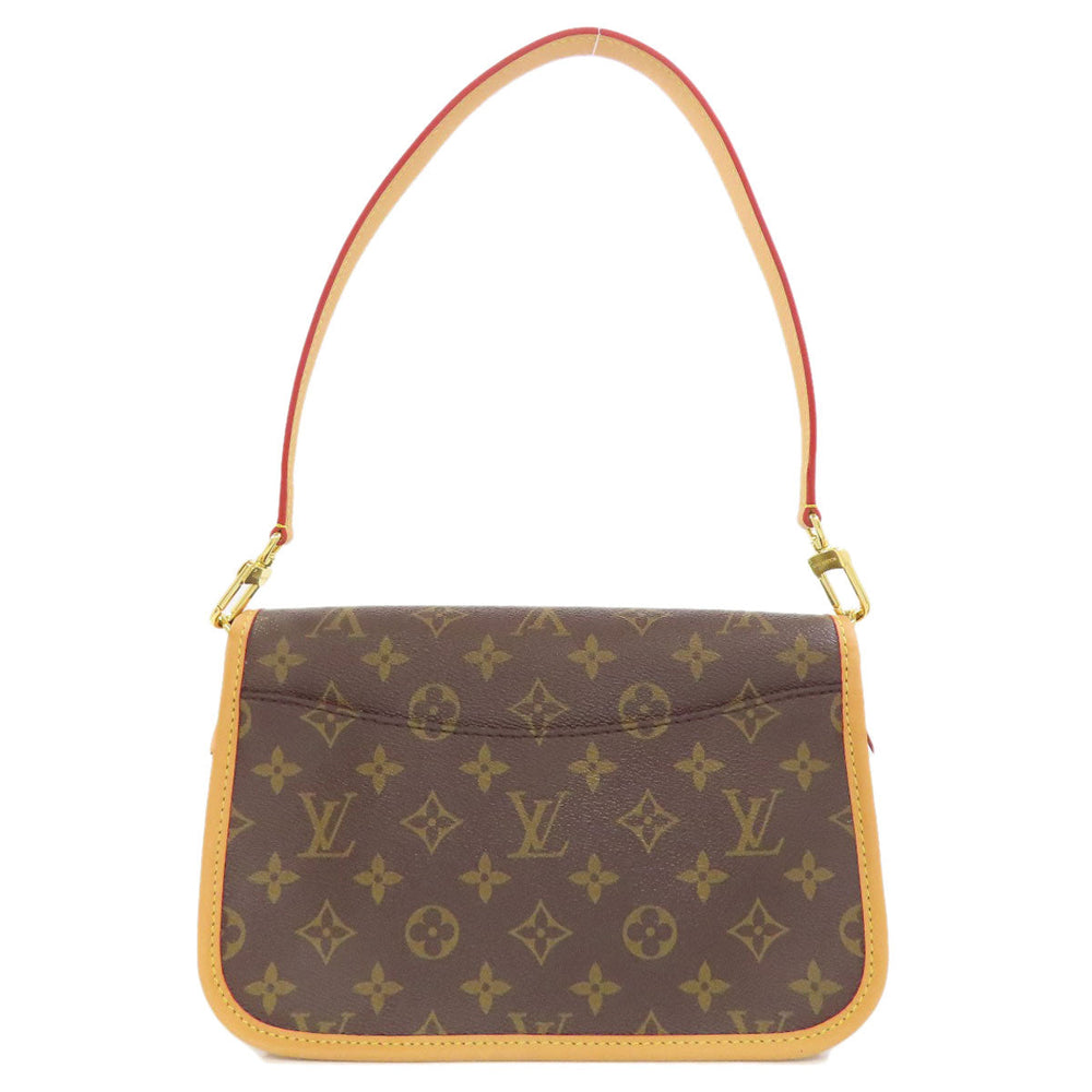 LOUIS VUITTON Shoulder Bag M46049 Monogram canvas Brown Diane NM PM Women Used Authentic