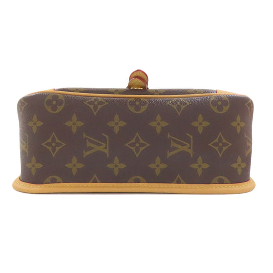 LOUIS VUITTON Shoulder Bag M46049 Monogram canvas Brown Diane NM PM Women Used Authentic