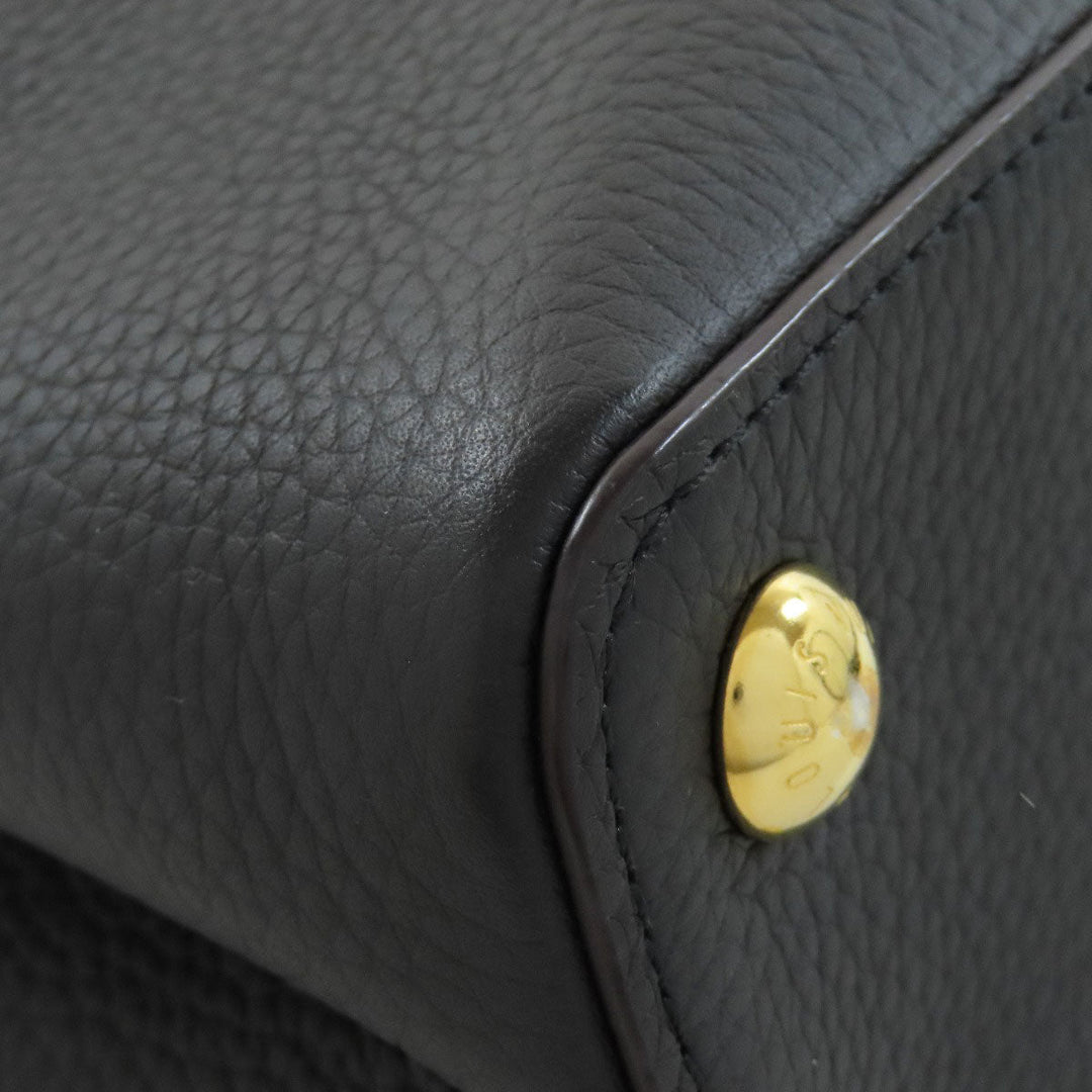 LOUIS VUITTON Handbag M94755 Calfskin black Capusine BB Women Used Authentic