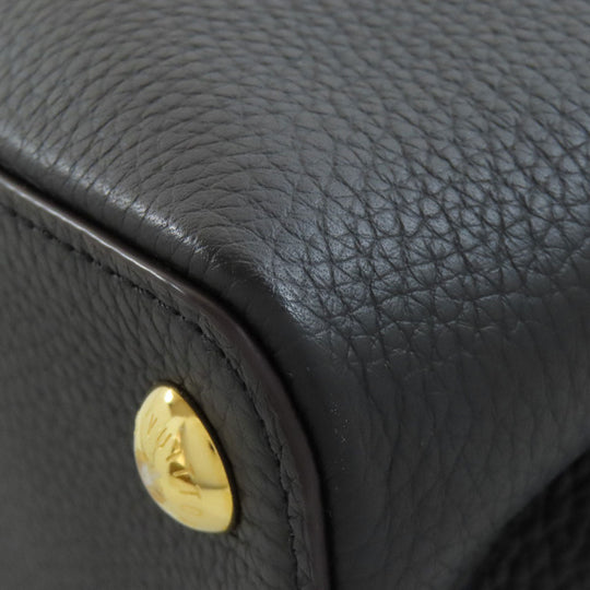 LOUIS VUITTON Handbag M94755 Calfskin black Capusine BB Women Used Authentic