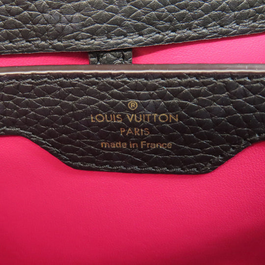 LOUIS VUITTON Handbag M94755 Calfskin black Capusine BB Women Used Authentic