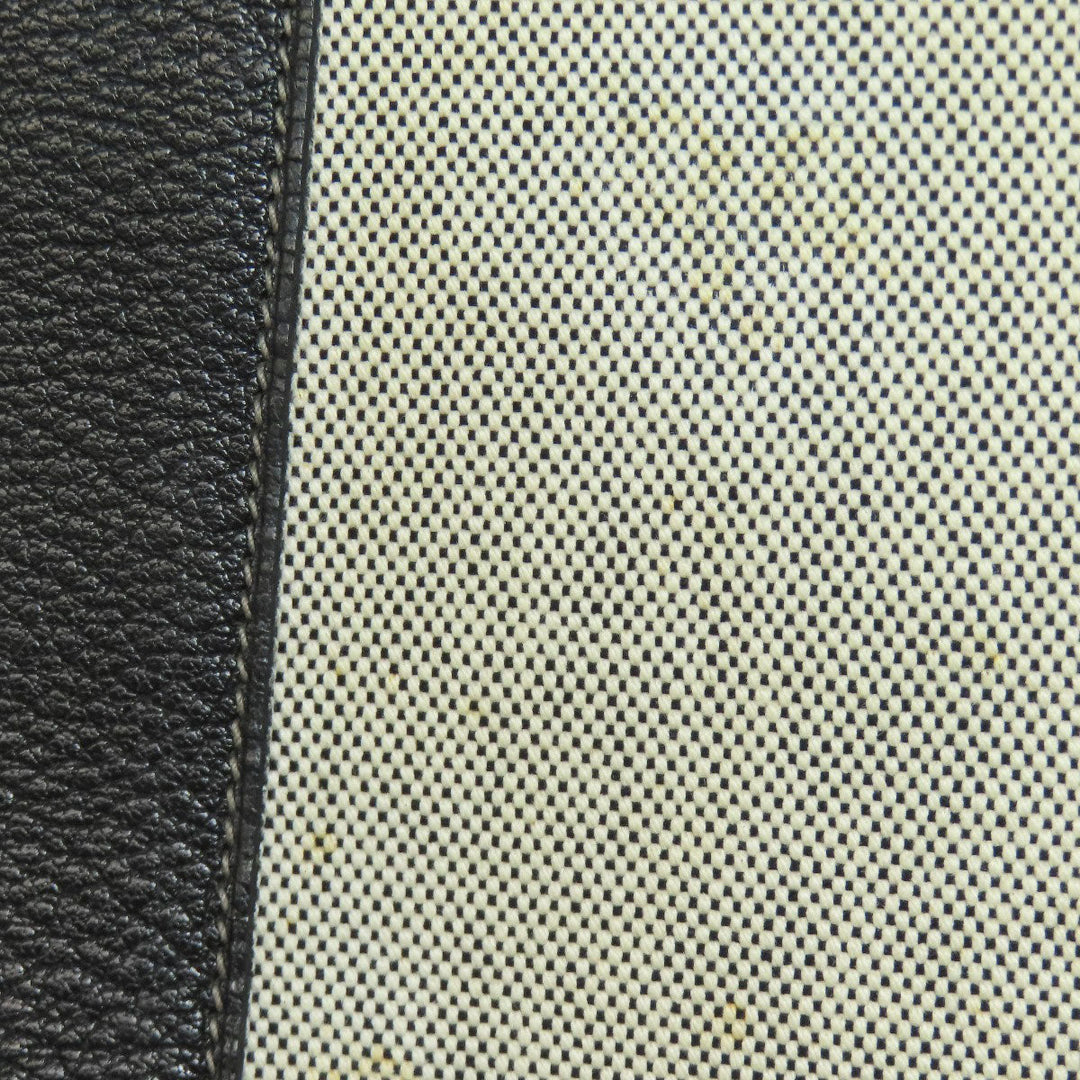 HERMES Tote Bag Tower ash gray Garden Party PM SilverMetal Women Used Authentic