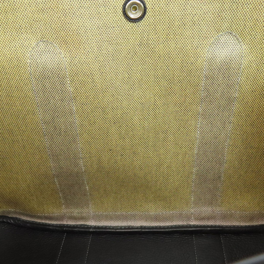 HERMES Tote Bag Tower ash gray Garden Party PM SilverMetal Women Used Authentic
