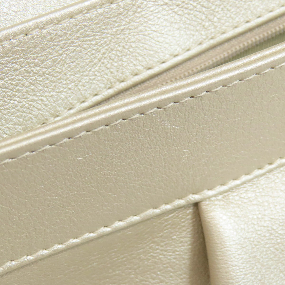 BVLGARI Shoulder Bag leather white Chandra