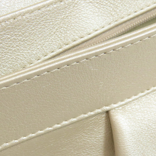 BVLGARI Shoulder Bag leather white Chandra