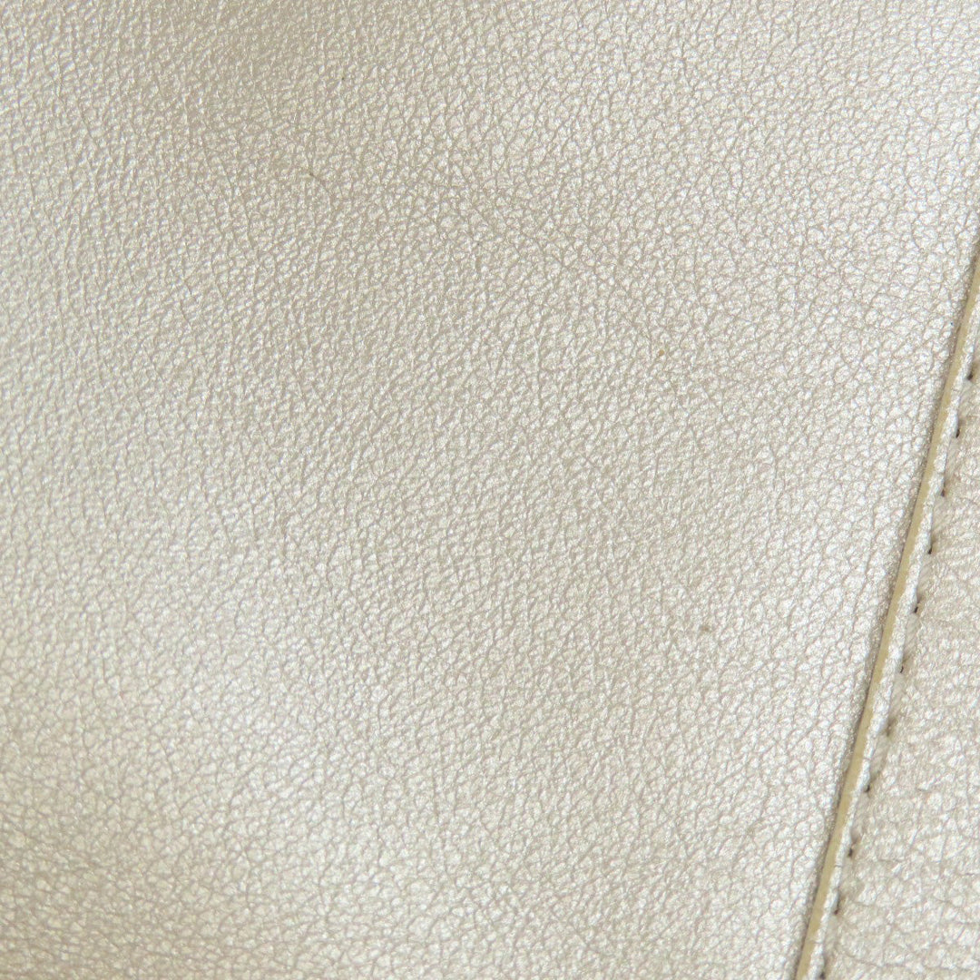 BVLGARI Shoulder Bag leather white Chandra